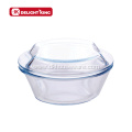 6pcs glass Pots Big Sizes Glass Casseroles Set